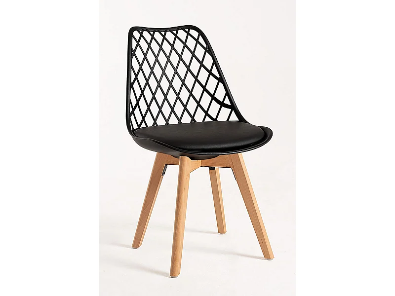 Packs Sillas Comedor - Pack 4 Sillas Mima - Negro