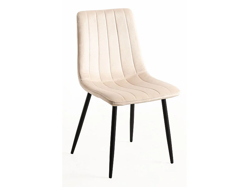 Packs Sillas Comedor - Pack 4 Sillas Liny Terciopelo - Beige