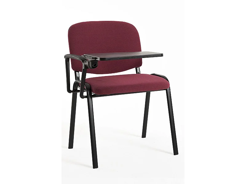 Pack 4 Sillas de Oficina sin ruedas ni brazos Ofis con Pala - Máxima Ergonomía - Ideal para Escritorio y Gaming