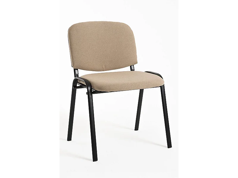 Pack 4 Sillas de Oficina sin ruedas ni brazos Ofis - Máxima Ergonomía - Ideal para Escritorio y Gaming