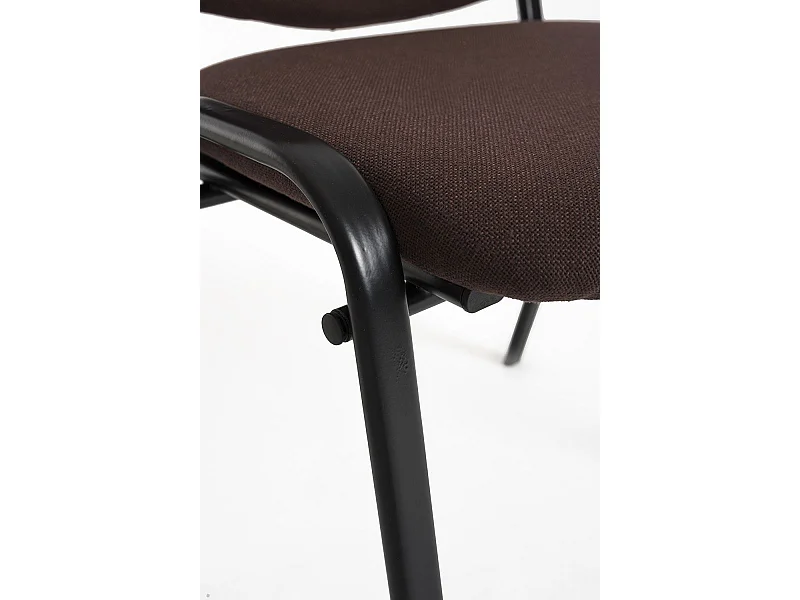 Pack 4 Sillas de Oficina sin ruedas ni brazos Ofis - Máxima Ergonomía - Ideal para Escritorio y Gaming