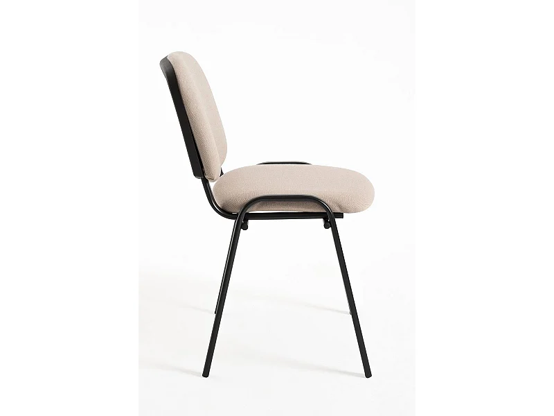 Pack 4 Sillas de Oficina sin ruedas ni brazos Ofis - Máxima Ergonomía - Ideal para Escritorio y Gaming