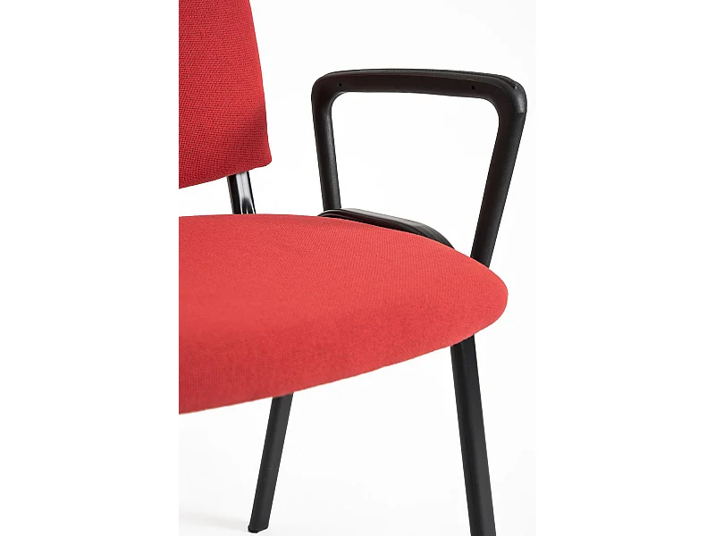 Pack 4 Sillas de Oficina sin ruedas ni brazos Ofis con Brazos - Máxima Ergonomía - Ideal para Escritorio y Gaming