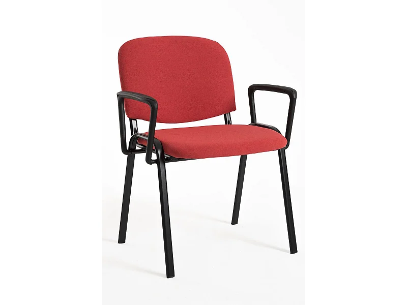 Pack 4 Sillas de Oficina sin ruedas ni brazos Ofis con Brazos - Máxima Ergonomía - Ideal para Escritorio y Gaming