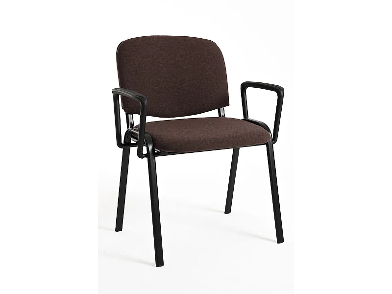 Pack 4 Sillas de Oficina sin ruedas ni brazos Ofis con Brazos - Máxima Ergonomía - Ideal para Escritorio y Gaming