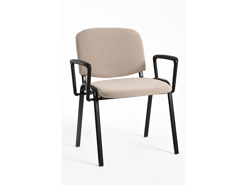 Pack 4 Sillas de Oficina sin ruedas ni brazos Ofis con Brazos - Máxima Ergonomía - Ideal para Escritorio y Gaming