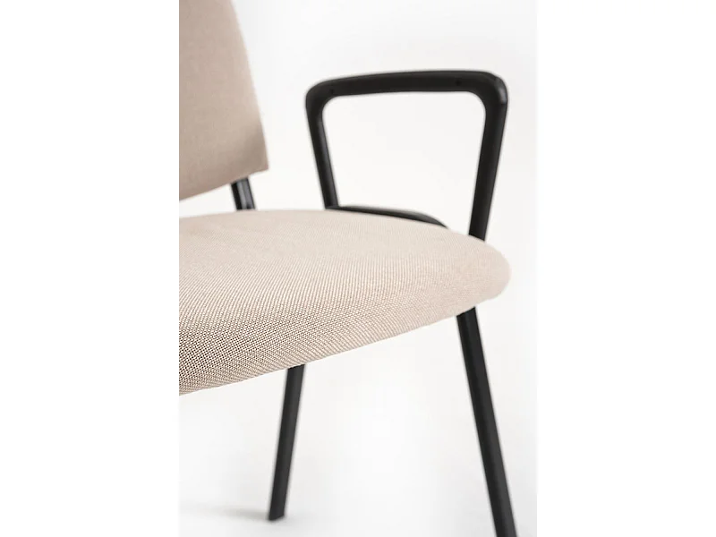 Pack 4 Sillas de Oficina sin ruedas ni brazos Ofis con Brazos - Máxima Ergonomía - Ideal para Escritorio y Gaming