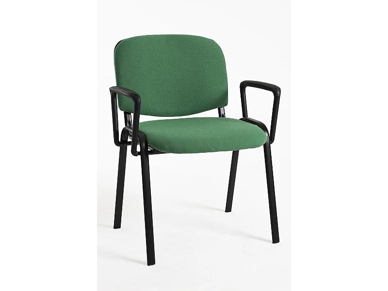 Pack 4 Sillas de Oficina sin ruedas ni brazos Ofis con Brazos - Máxima Ergonomía - Ideal para Escritorio y Gaming