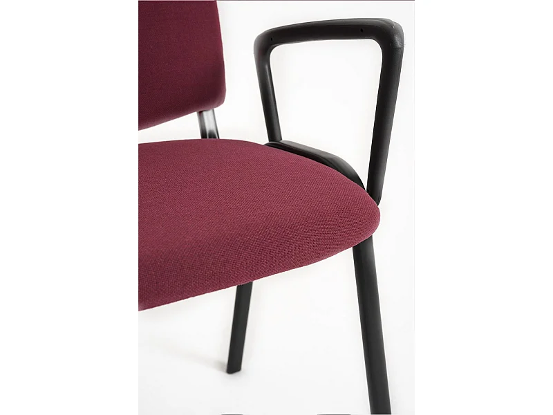 Pack 4 Sillas de Oficina sin ruedas ni brazos Ofis con Brazos - Máxima Ergonomía - Ideal para Escritorio y Gaming