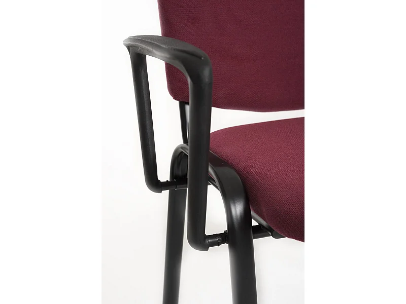 Pack 4 Sillas de Oficina sin ruedas ni brazos Ofis con Brazos - Máxima Ergonomía - Ideal para Escritorio y Gaming