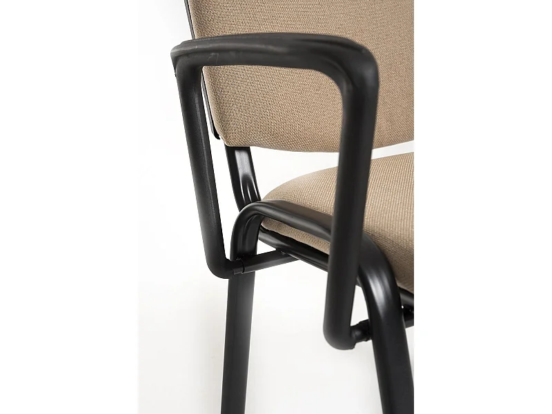 Pack 4 Sillas de Oficina sin ruedas ni brazos Ofis con Brazos - Máxima Ergonomía - Ideal para Escritorio y Gaming