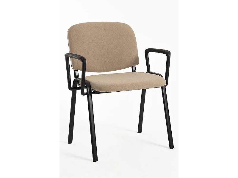 Pack 4 Sillas de Oficina sin ruedas ni brazos Ofis con Brazos - Máxima Ergonomía - Ideal para Escritorio y Gaming