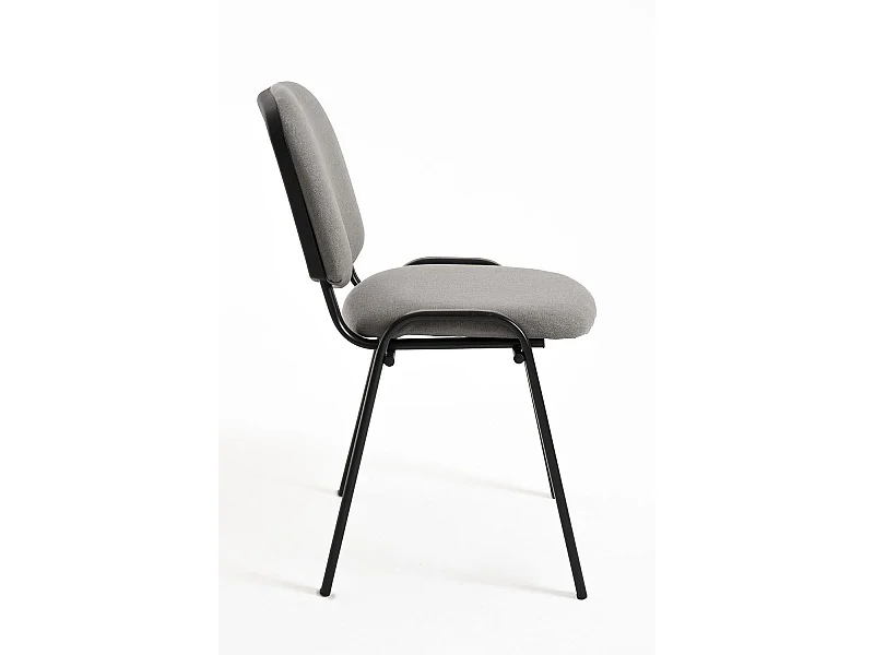 Pack 4 Sillas de Oficina sin ruedas ni brazos Ofis - Máxima Ergonomía - Ideal para Escritorio y Gaming