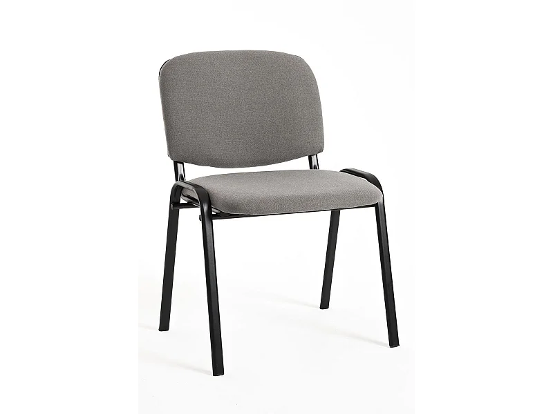 Pack 4 Sillas de Oficina sin ruedas ni brazos Ofis - Máxima Ergonomía - Ideal para Escritorio y Gaming