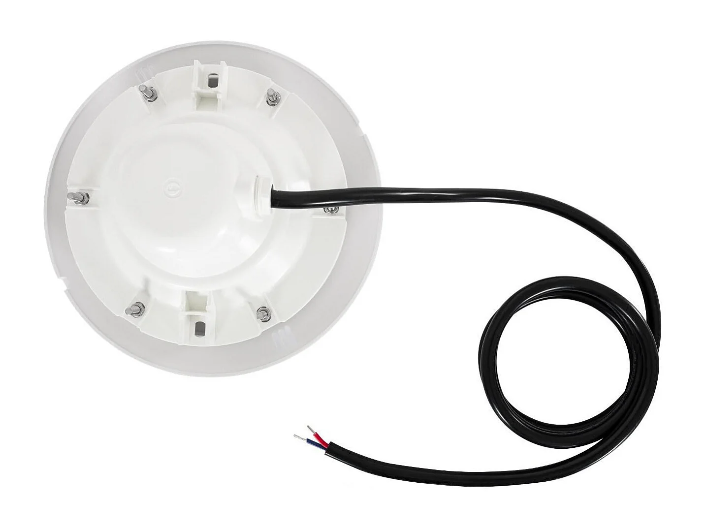 Nicho para Bombilla Piscina Empotrable PAR56 IP68 para Hormigón y Liner Blanco