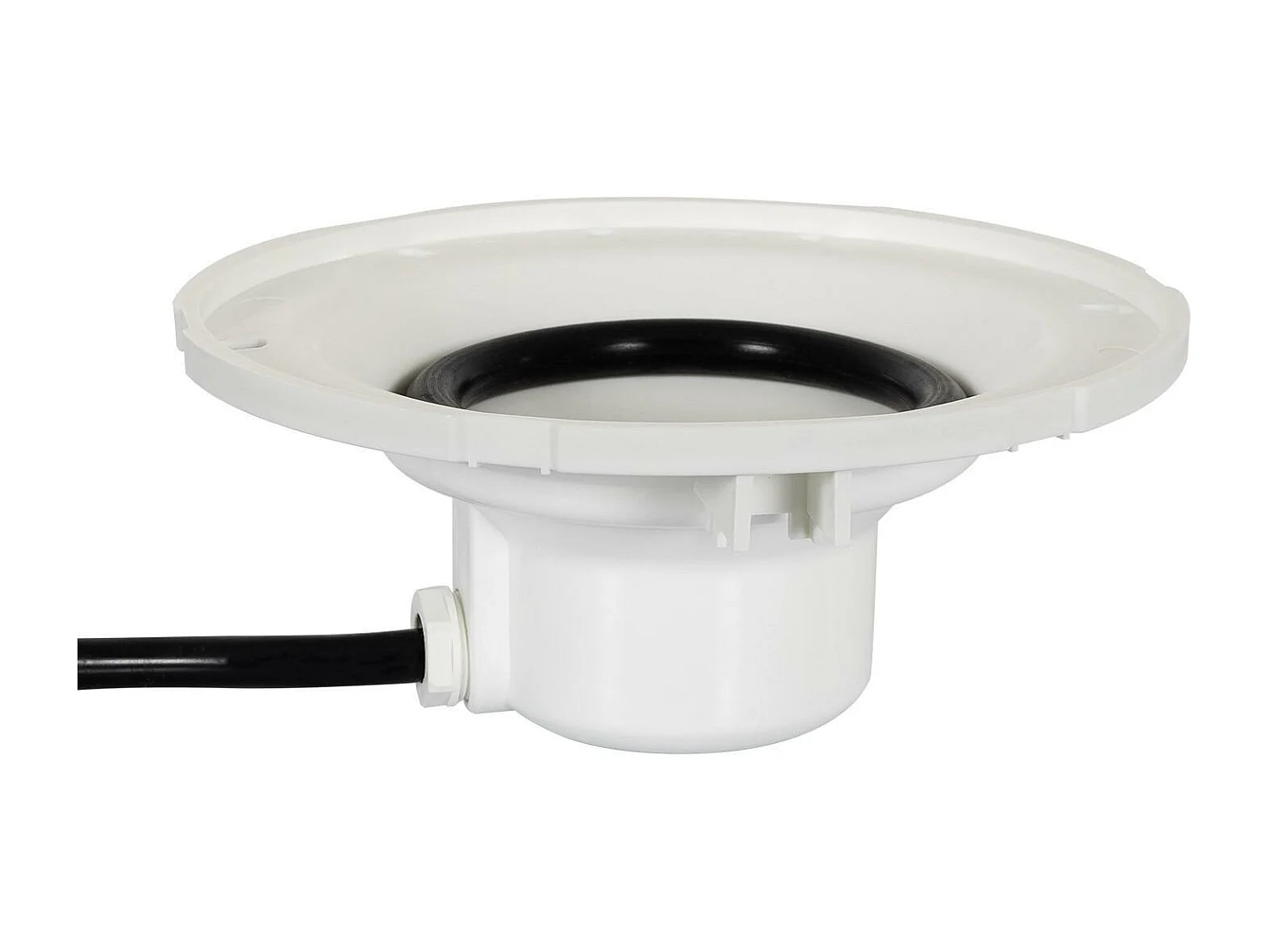 Nicho para Bombilla Piscina Empotrable PAR56 IP68 para Hormigón y Liner Blanco