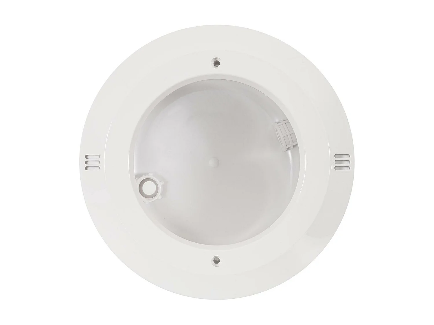 Nicho para Bombilla Piscina Empotrable PAR56 IP68 para Hormigón y Liner Blanco