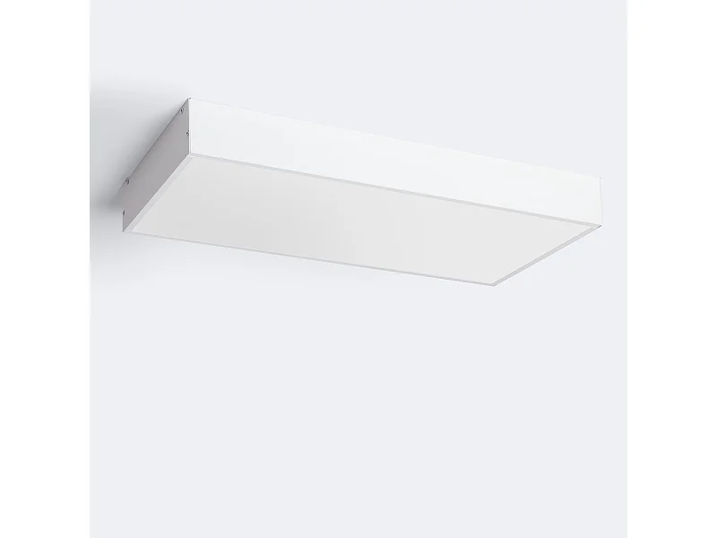 Panel LED 120x60 cm 60W 6000lm + Kit de Superficie 4000K LIFUD No Flicker Individual Blanco Neutro
