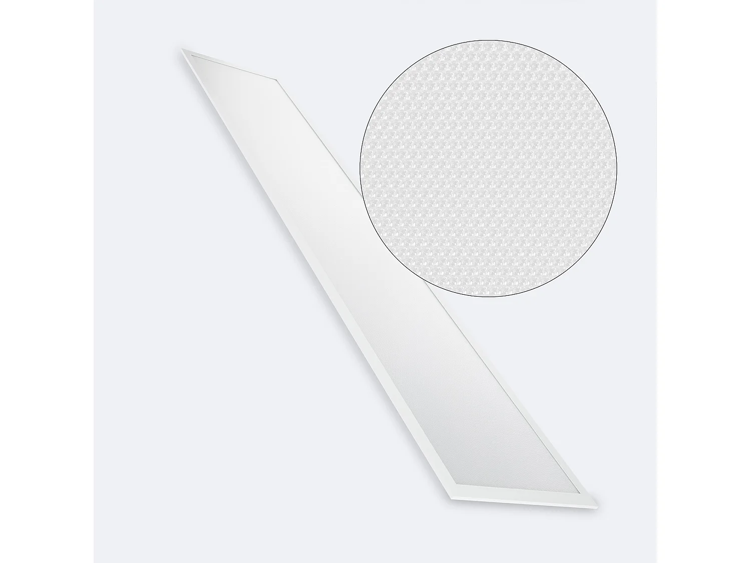 Panel LED 120x30 cm 40W 4000lm Regulable Microprismático (UGR17) 6000K 0-10V Individual Blanco Frío