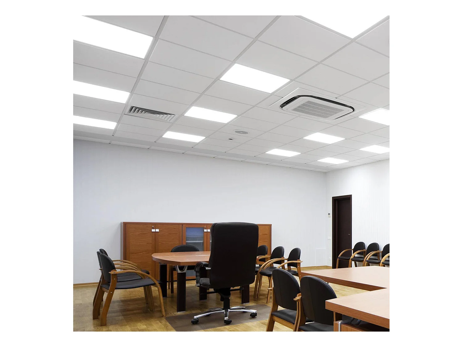 Pannello LED 60x60 cm 40W 5200lm High Lumen Bianco Freddo Individuale 6000K LIFUD No Flicker