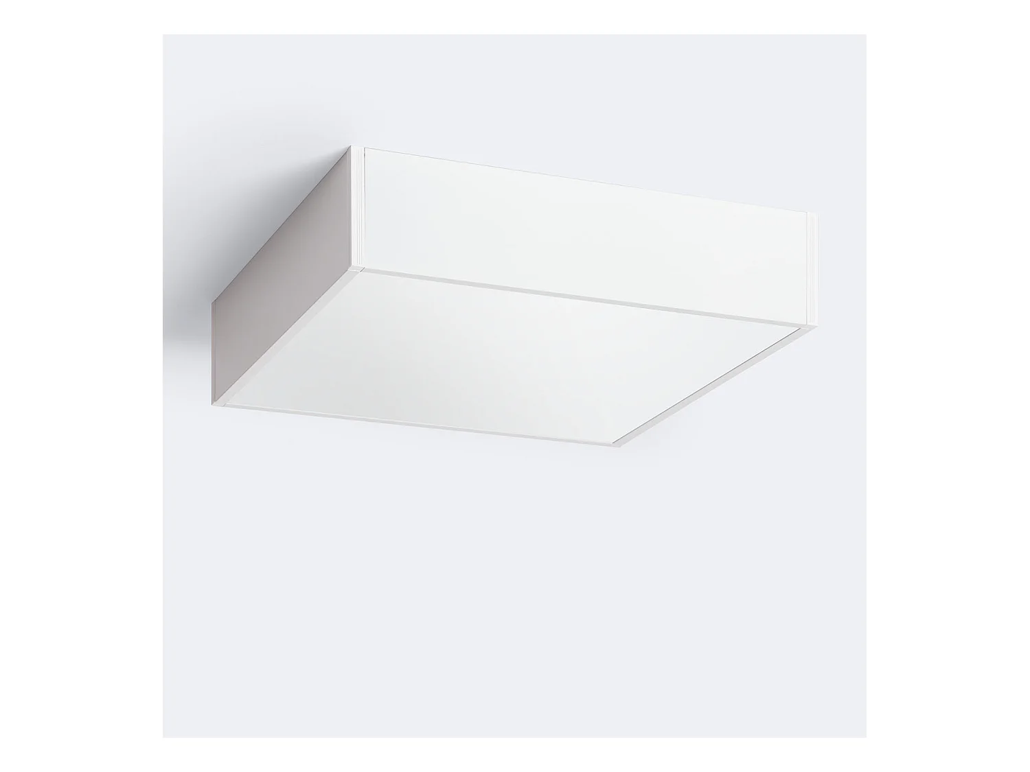 Panel LED 60x60 cm 40W 4000lm Microprismático (UGR17) LIFUD + Kit de Superficie 4000K LIFUD No Regulable Individual Blanco Neutro