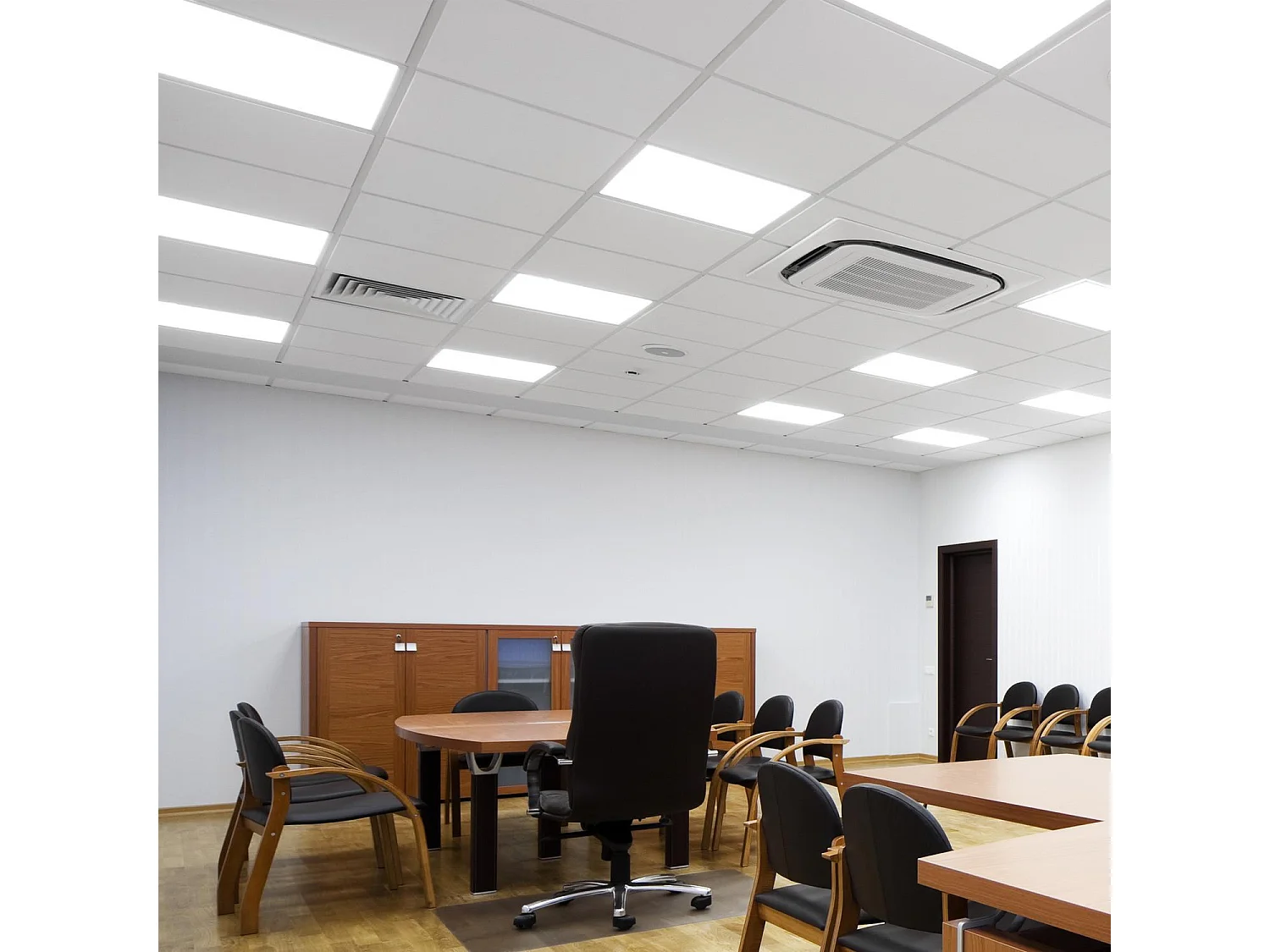 Panel LED 60x60 cm 40W 4000lm Regulable Microprismático (UGR17) 4000K DALI Individual Blanco Neutro