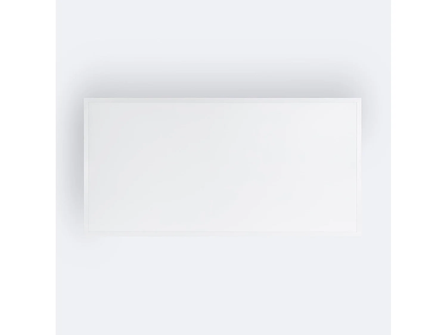 Panel LED 120x60 cm 60W 6000lm BOKE + Kit de Suspensión No Flicker 3000K Individual Blanco Cálido