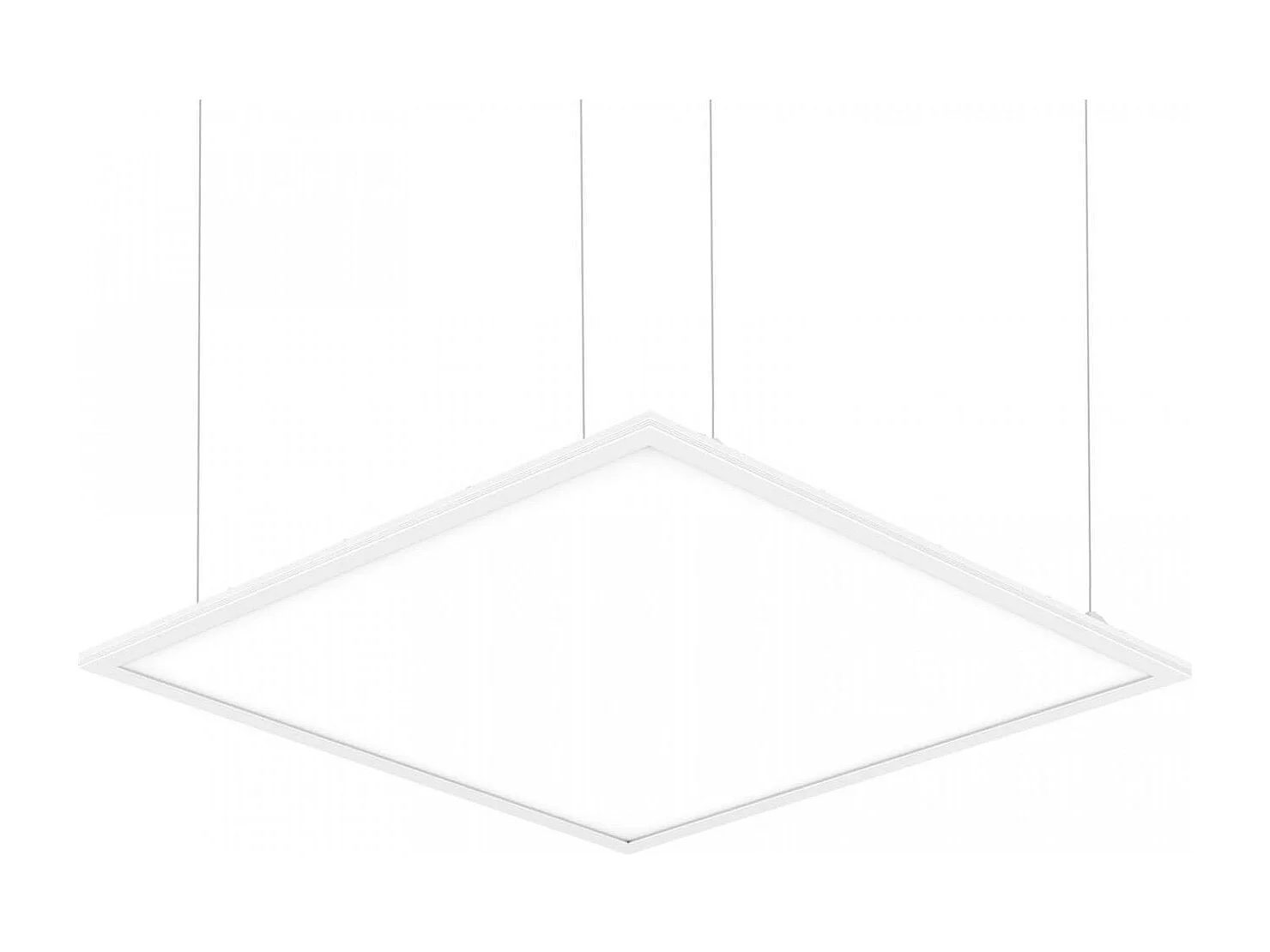 Pannello LED 60x60cm 40W 4000lm + Kit di Sospensione 6000K LIFUD Individuale Bianco Freddo