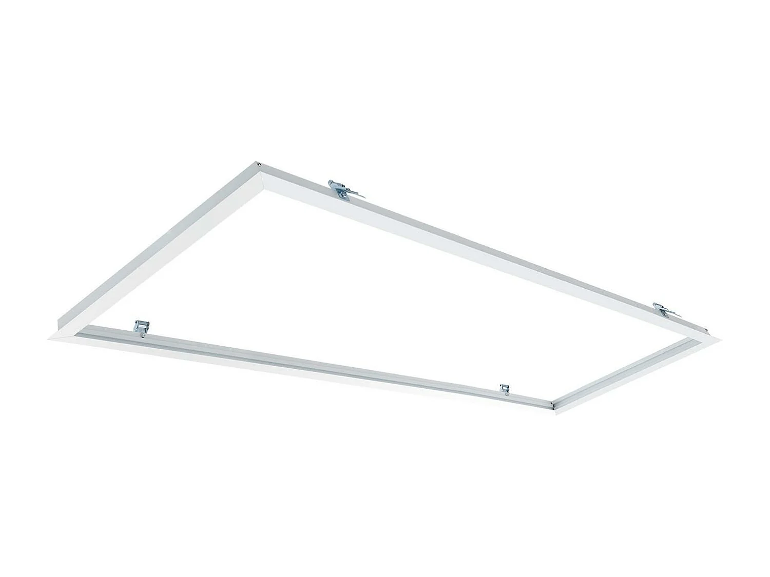 Marco Empotrable para Paneles LED 120x30 cm Blanco