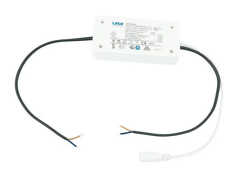 Panel LED 60x60 cm 40W 4000lm Regulable 6000K Regulable Dali Individual Blanco Frío