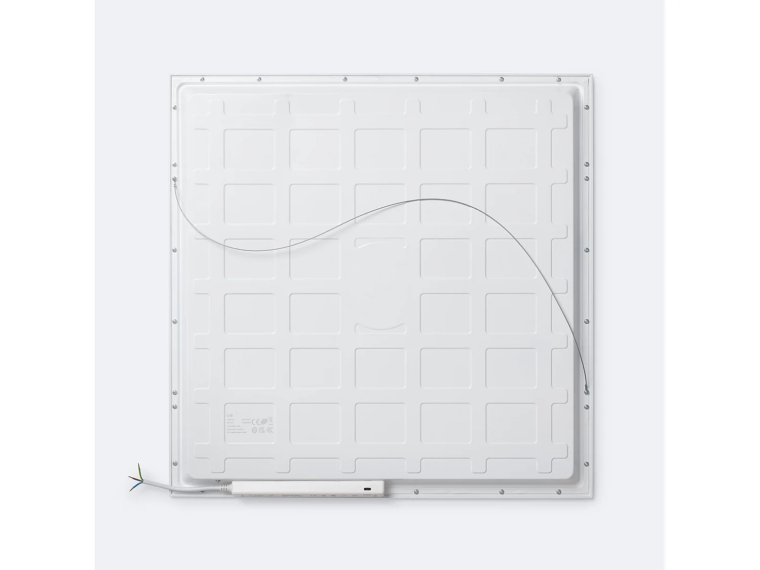 Pannello LED 60x60cm 40W 4000lm CCT Selezionabile Solid No Flicker Individuale Selezionabile (Caldo-Naturale-Freddo)