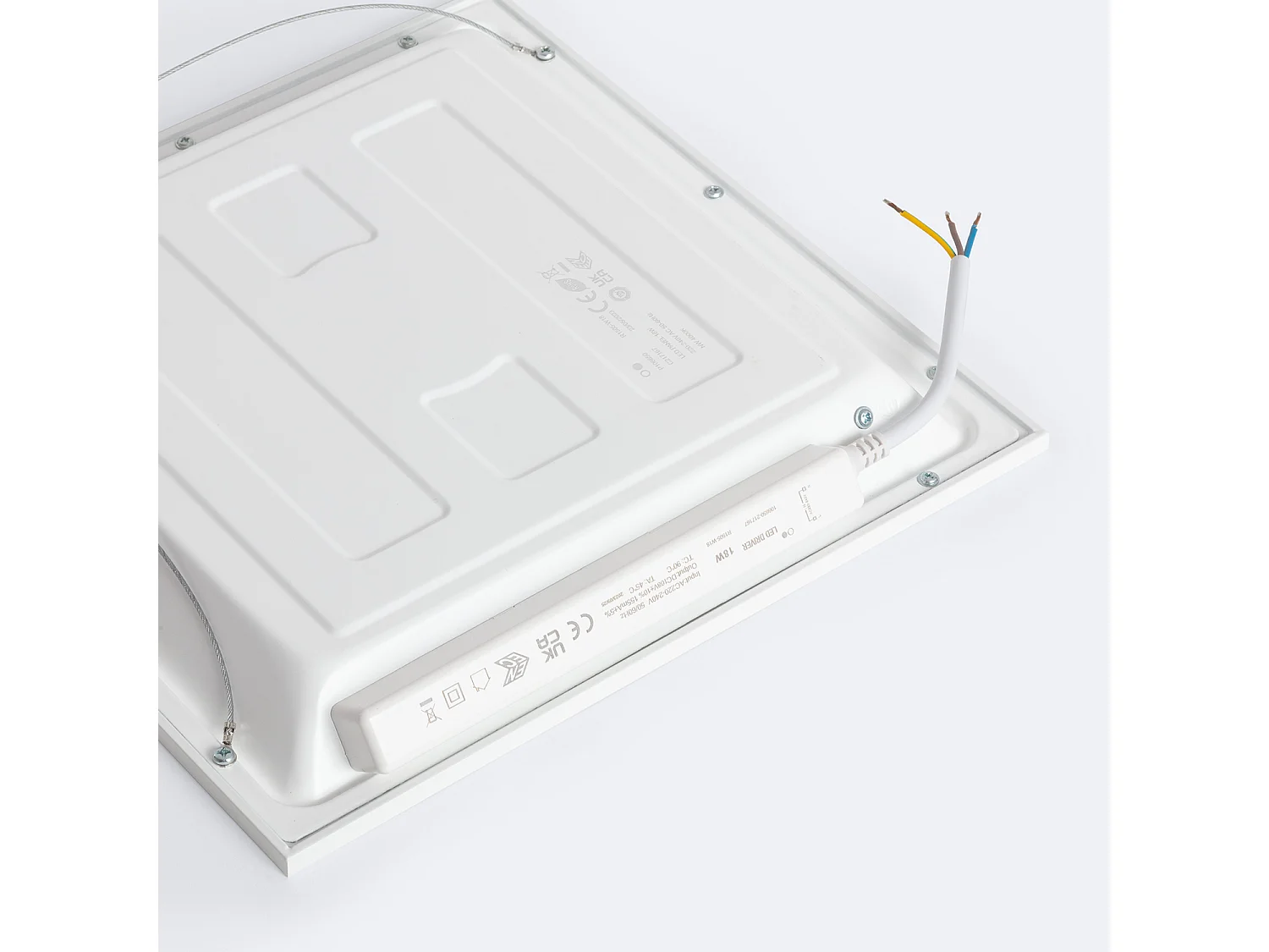 Panel LED 30x30cm 18W 1800lm Solid No Flicker 4000K Individual Blanco Neutro