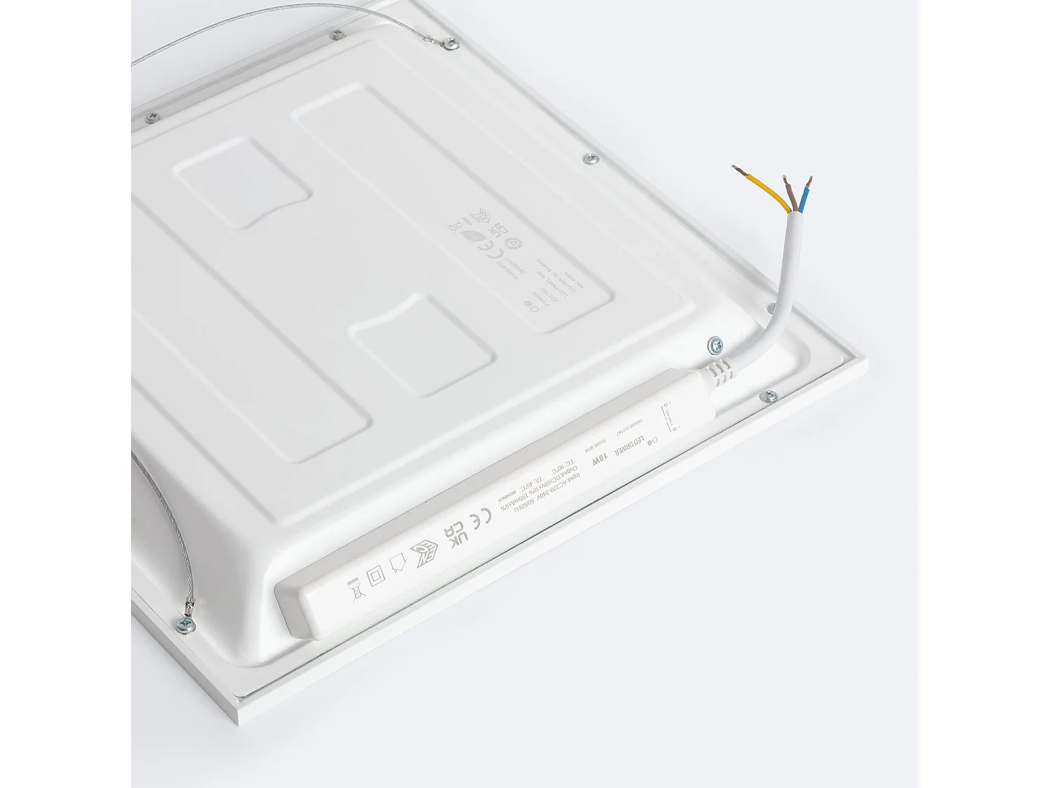 Panel LED 30x30cm 18W 1800lm Solid No Flicker 4000K Individual Blanco Neutro