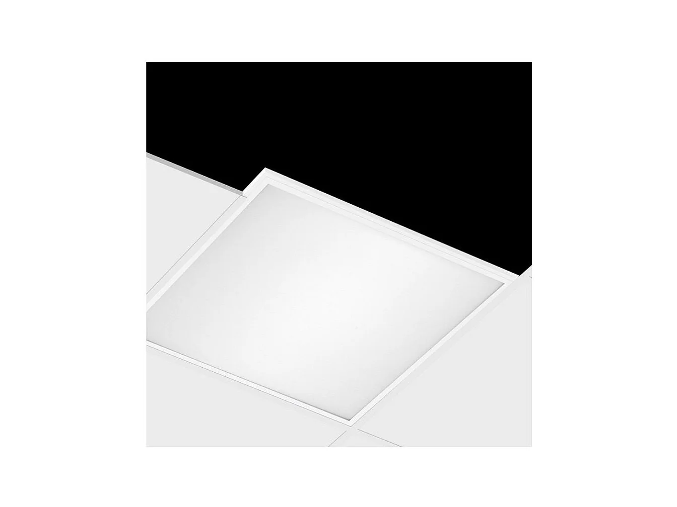 Pannello LED 60x60 cm 40W 4200lm Certadrive Bianco Caldo Individuale No Flicker 3000K