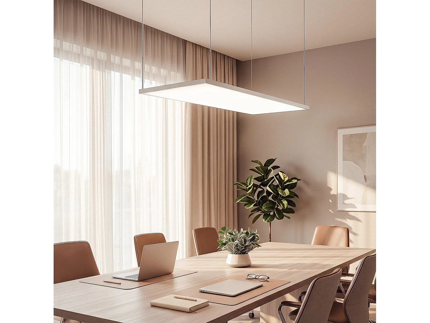 Pannello LED 60x30cm 32W 3200lm Solid No Flicker 4000K Individuale Bianco Naturale