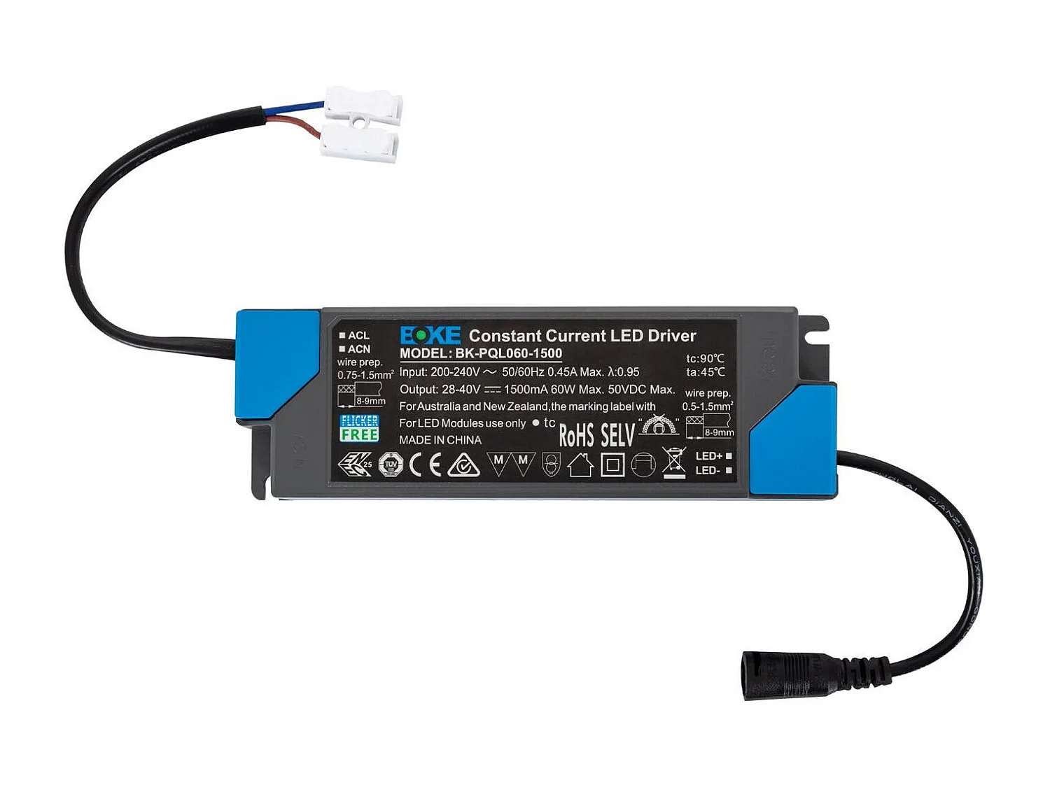 Panel LED 120x60 cm 60W 6000lm 4000K LIFUD No Flicker Individual Blanco Neutro