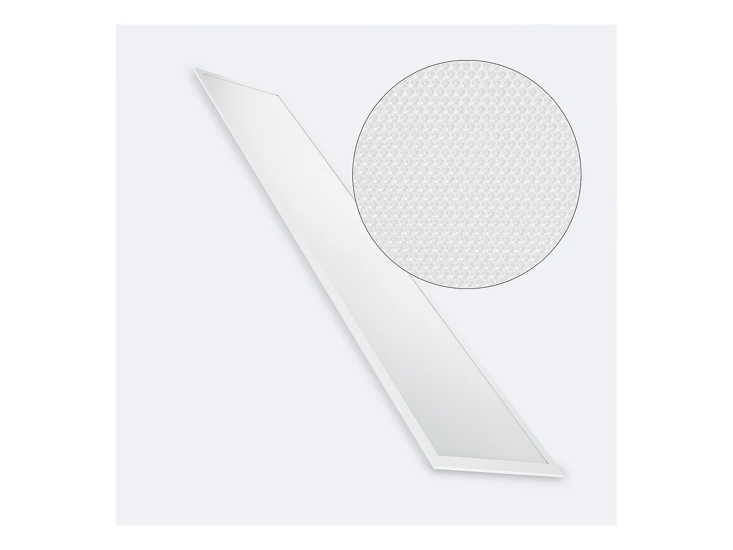 Panel LED 120x30 cm 40W 4000lm Microprismático (UGR17) con Caja de Conexiones Rápidas 6000K PHILIPS Certadrive Individual Blanco Frío