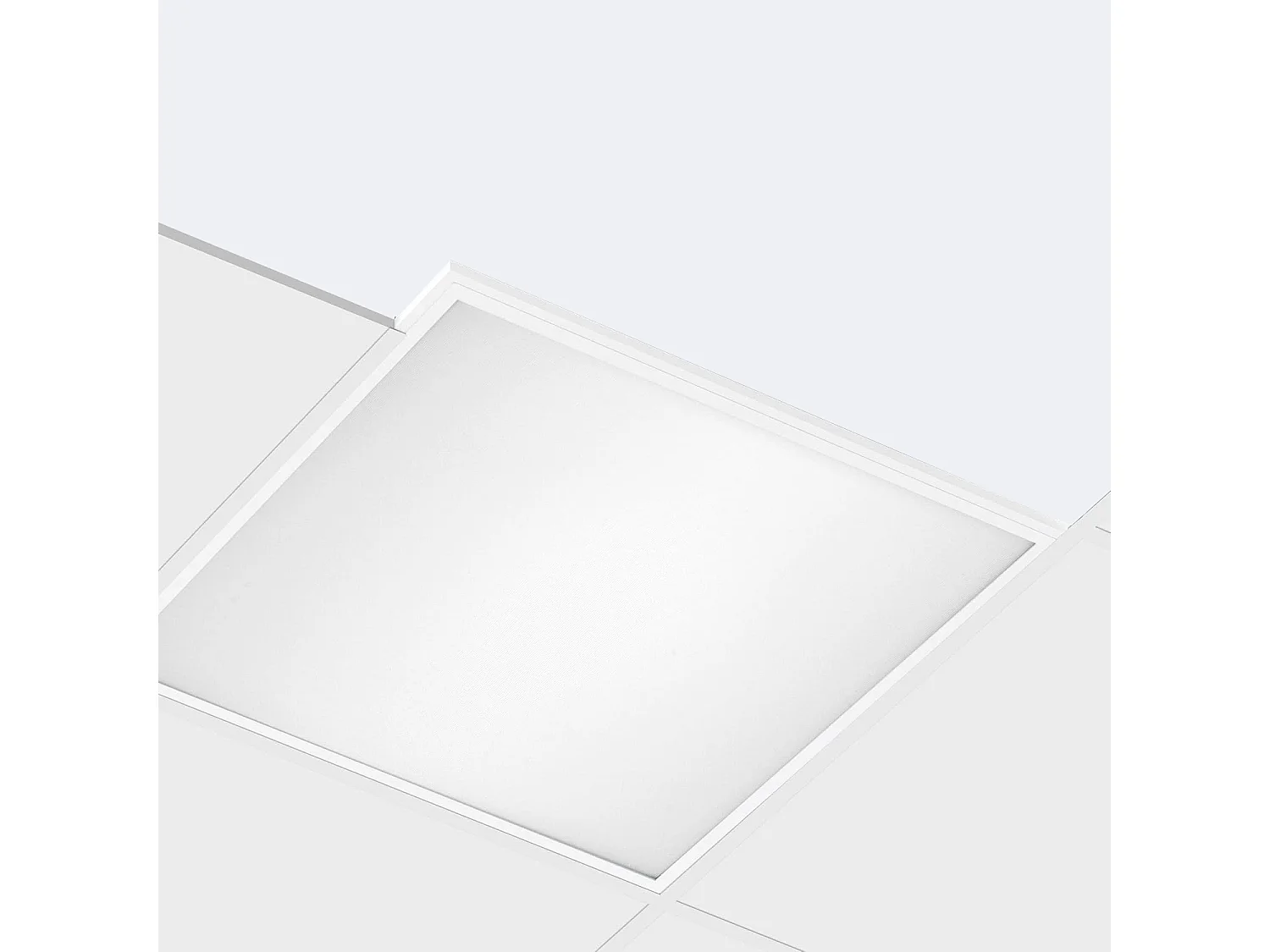 Panel LED 60x60 cm 42W 4200lm Certadrive No Flicker 6000K Industrial Blanco Frío