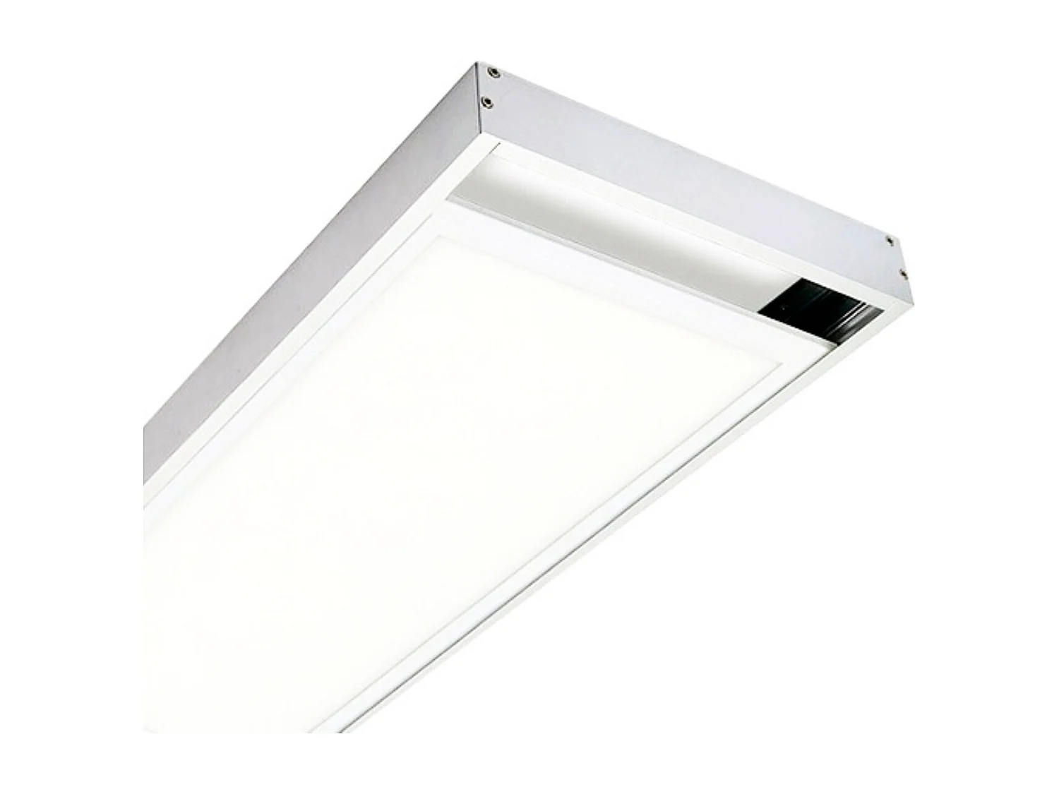 Kit de Superficie Paneles 120x30 cm con Tornillos Blanco