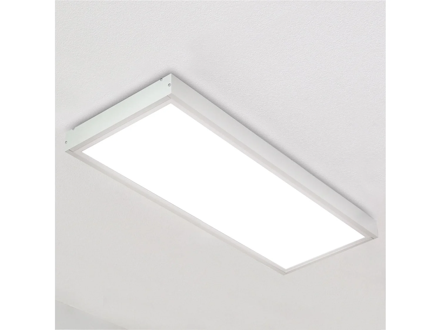 Kit di Superficie Pannelli 120x30 cm con Viti Bianco