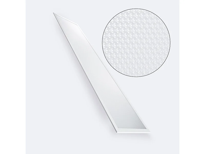 Panel LED 120x30 cm 40W 4000lm Microprismático UGR17 LIFUD 6000K LIFUD Individual Blanco Frío