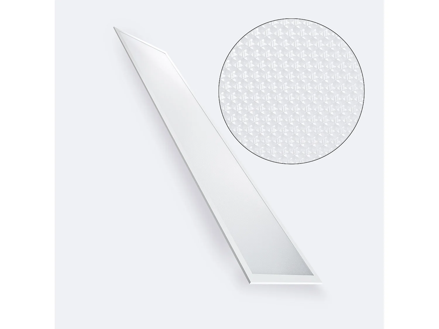 Panel LED 120x30 cm 40W 4000lm Microprismático UGR17 6000K LIFUD Individual Blanco Frío