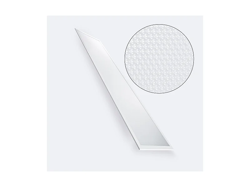 Pannello LED 120x30cm 40W 4000lm Regolabile Microprismatico (UGR17) 3000K Regolabile 0-10V Individuale Bianco Caldo