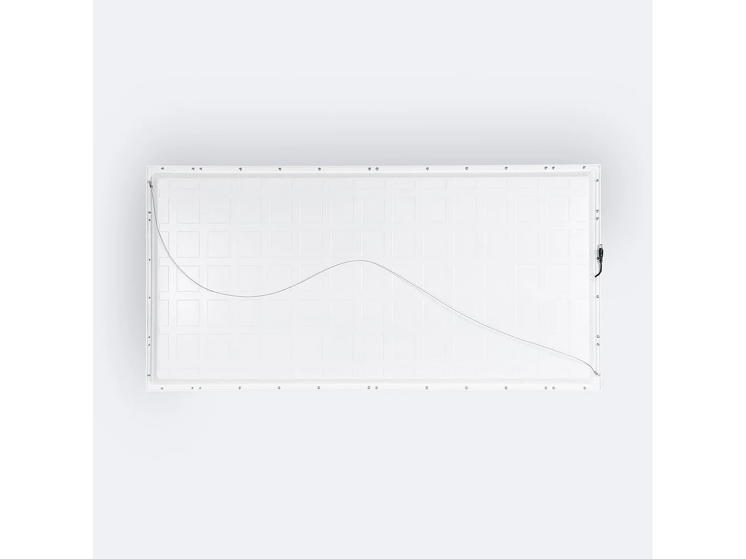 Panel LED 120x60 cm 60W 6000lm + Kit de Superficie 3000K LIFUD No Flicker Individual Blanco Cálido