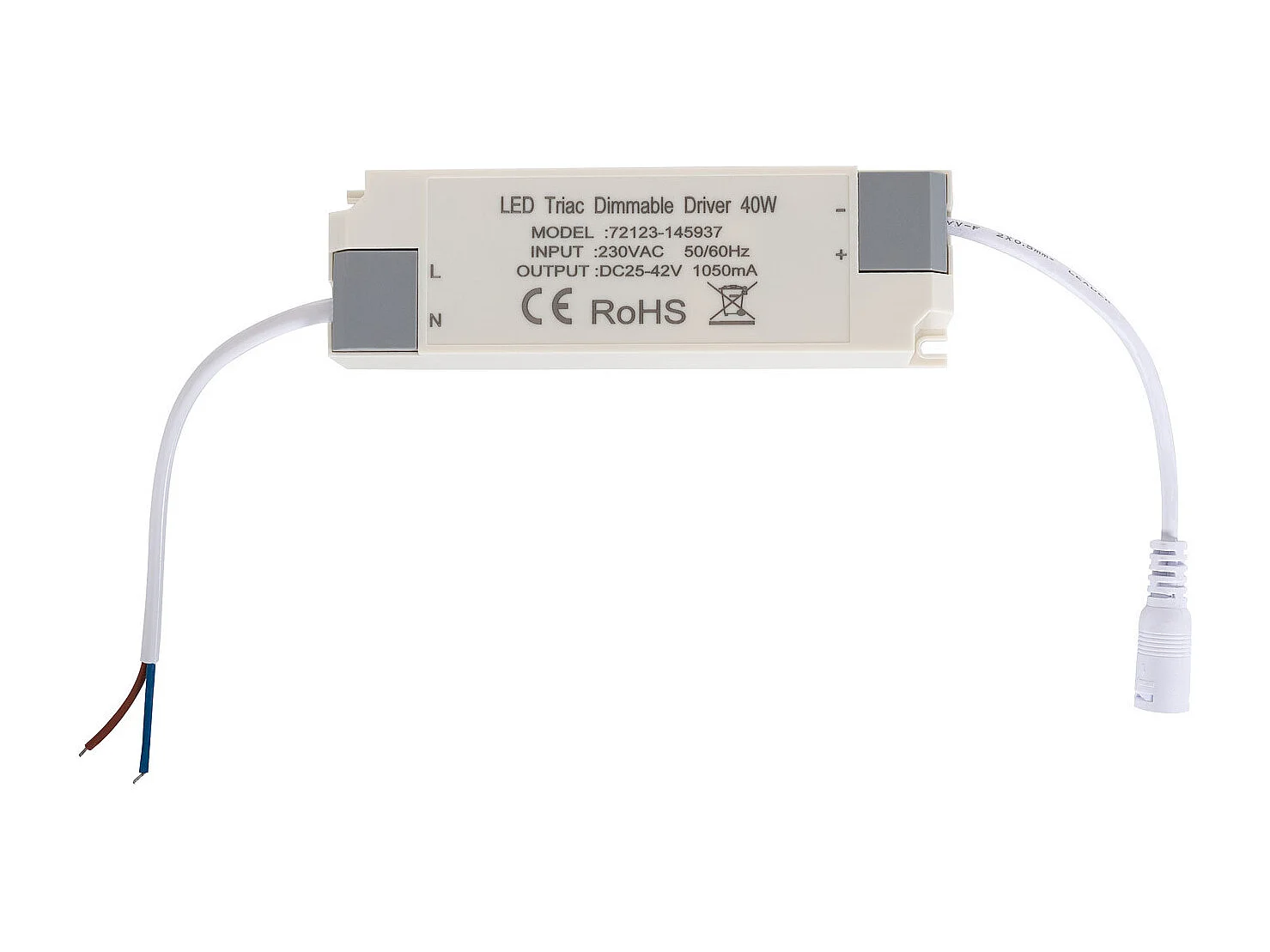 Panel LED 60x60 cm 40W 4000lm Regulable 6000K Regulable TRIAC Individual Blanco Frío