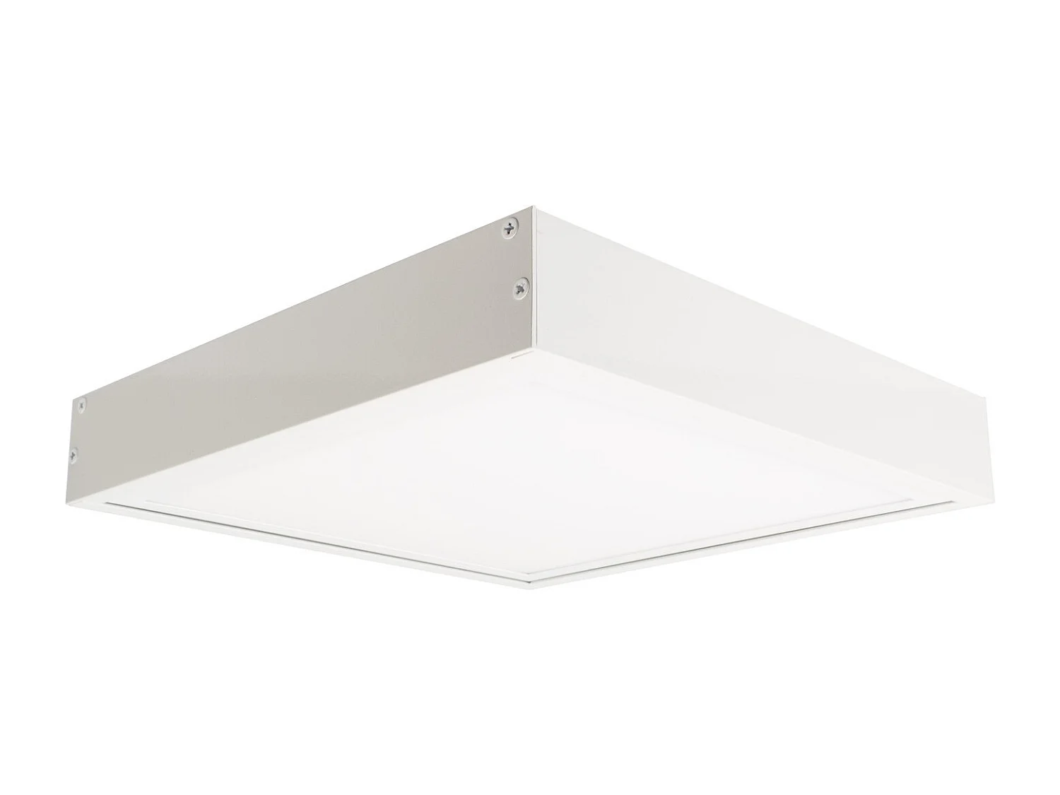 Pannello LED 60x60cm 40W 5200lm High Lumen + Kit di Superficie 3000K LIFUD Non Regolabile Individuale Bianco Caldo