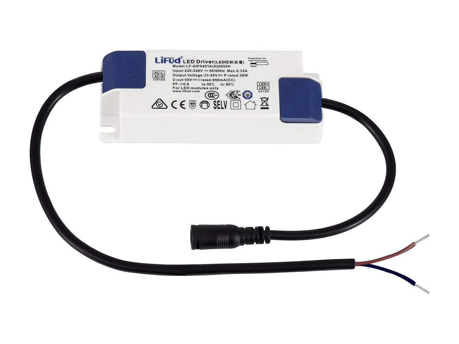 Panel LED 60x60 cm 40W 4000lm Microprismático UGR17 4000K LIFUD Individual Blanco Neutro
