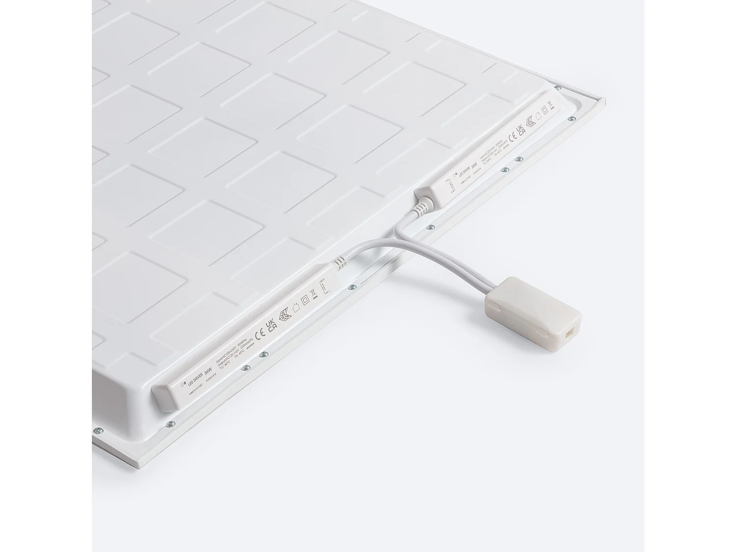 Pannello LED 120x60cm 72W 7200lm Solid No Flicker 6000K Individuale Bianco Freddo