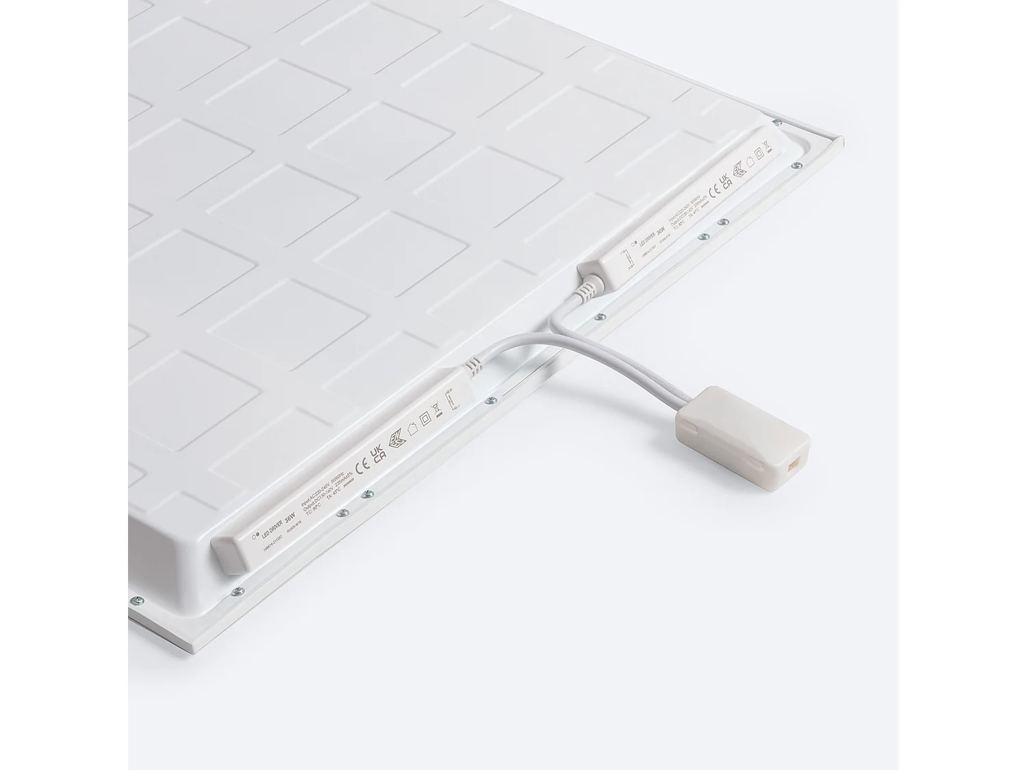 Pannello LED 120x60cm 72W 7200lm Solid No Flicker 6000K Individuale Bianco Freddo