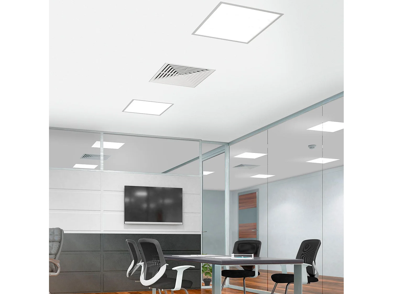 Cornice a Incasso per Pannelli LED 60x60 cm Bianco